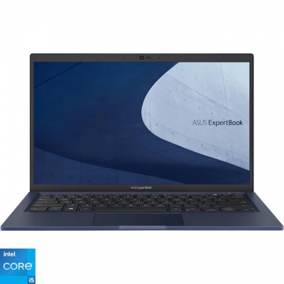 Laptop ASUS ExpertBook B1, 15.6 inch, Intel Core i3-N305, 8 GB RAM, 256 GB SSD, Windows 11 Pro Education